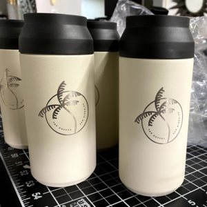 Many Laser Engraved Tumblers